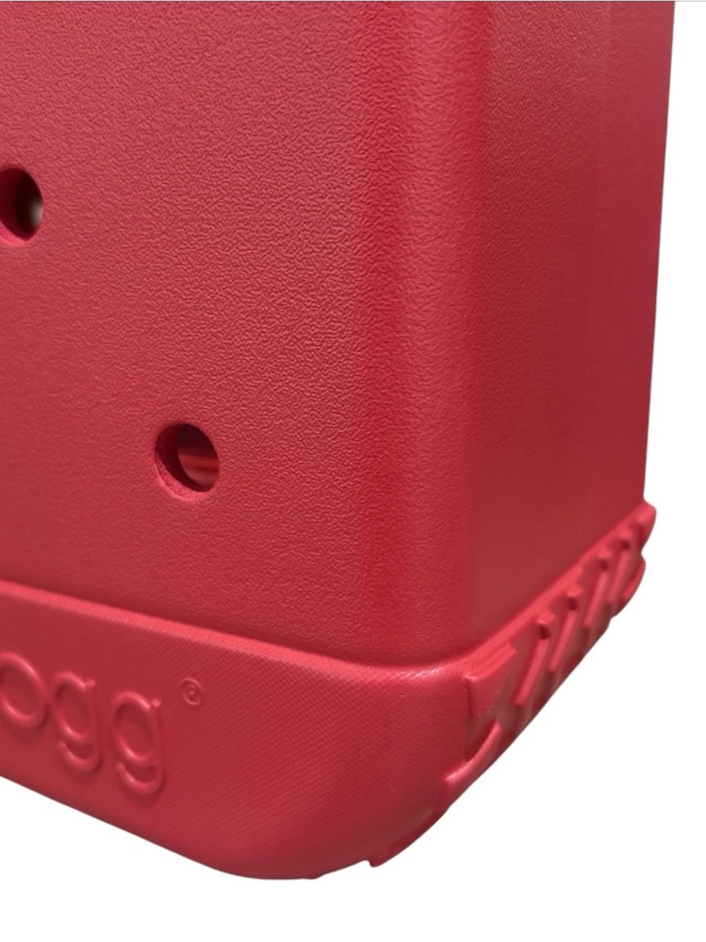 Bogg Bag Baby Medium Tote Red EVA Waterproof Beach Pool Bag Washable Inserts - Picture 5 of 13